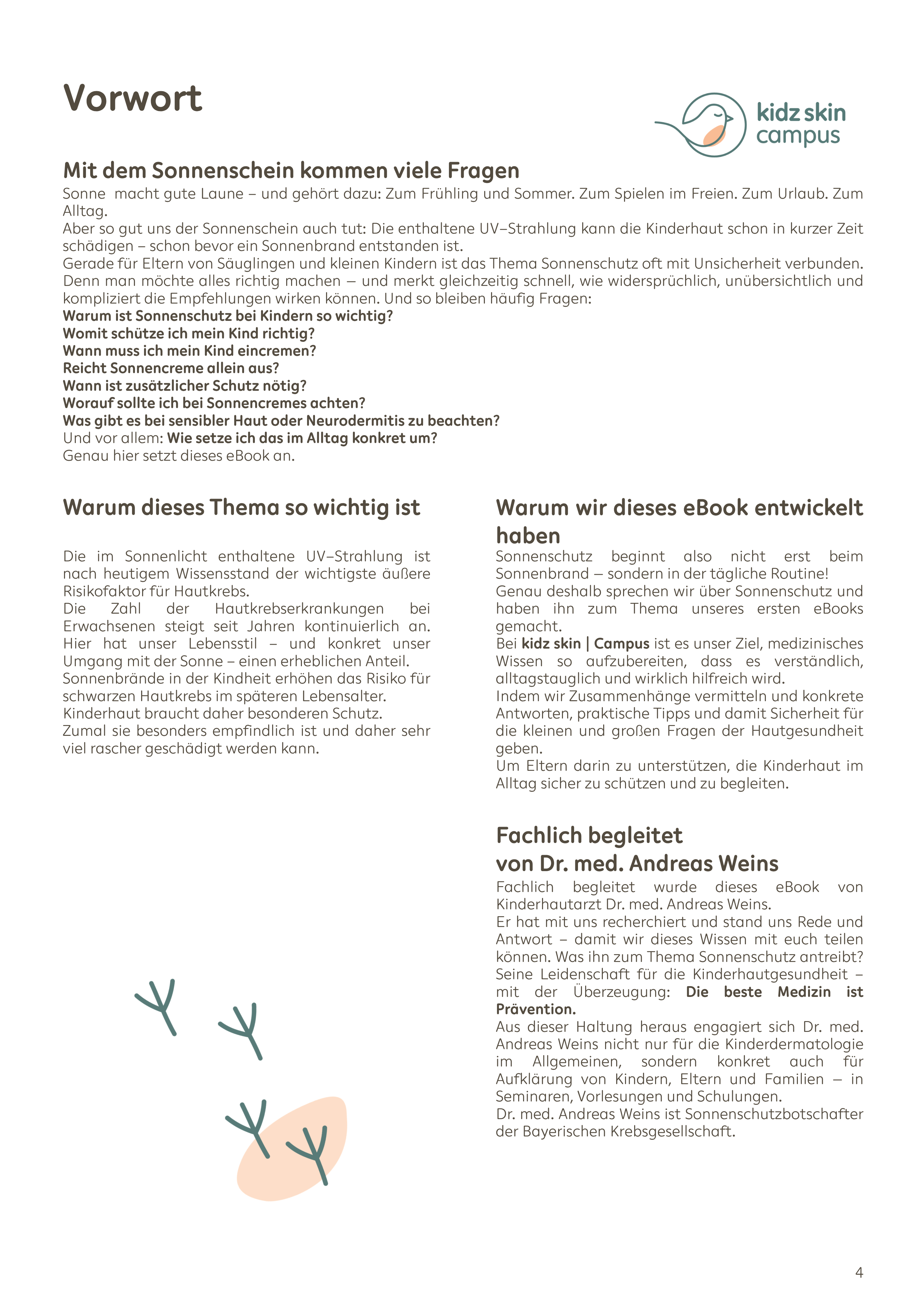Sonnenschutz bei Kindern: richtig wichtig. Das E-Book mit Produktempfehlungen